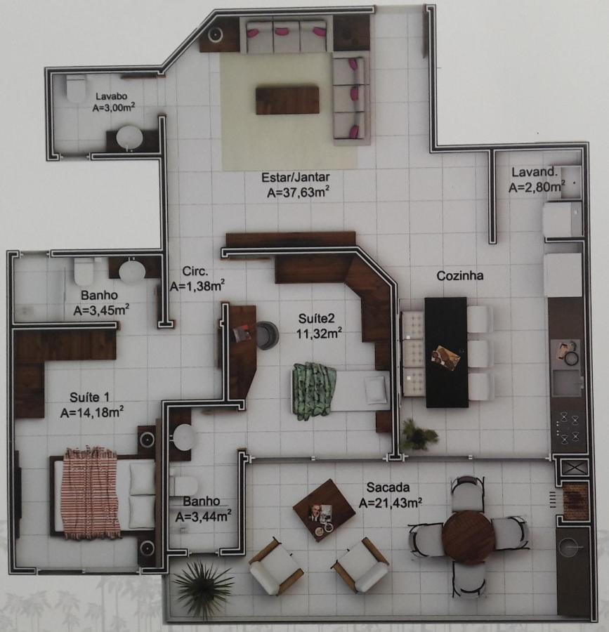 Apto Novo - 2 Suites - Costao Norte Dos Ingleses. Florianópolis 외부 사진